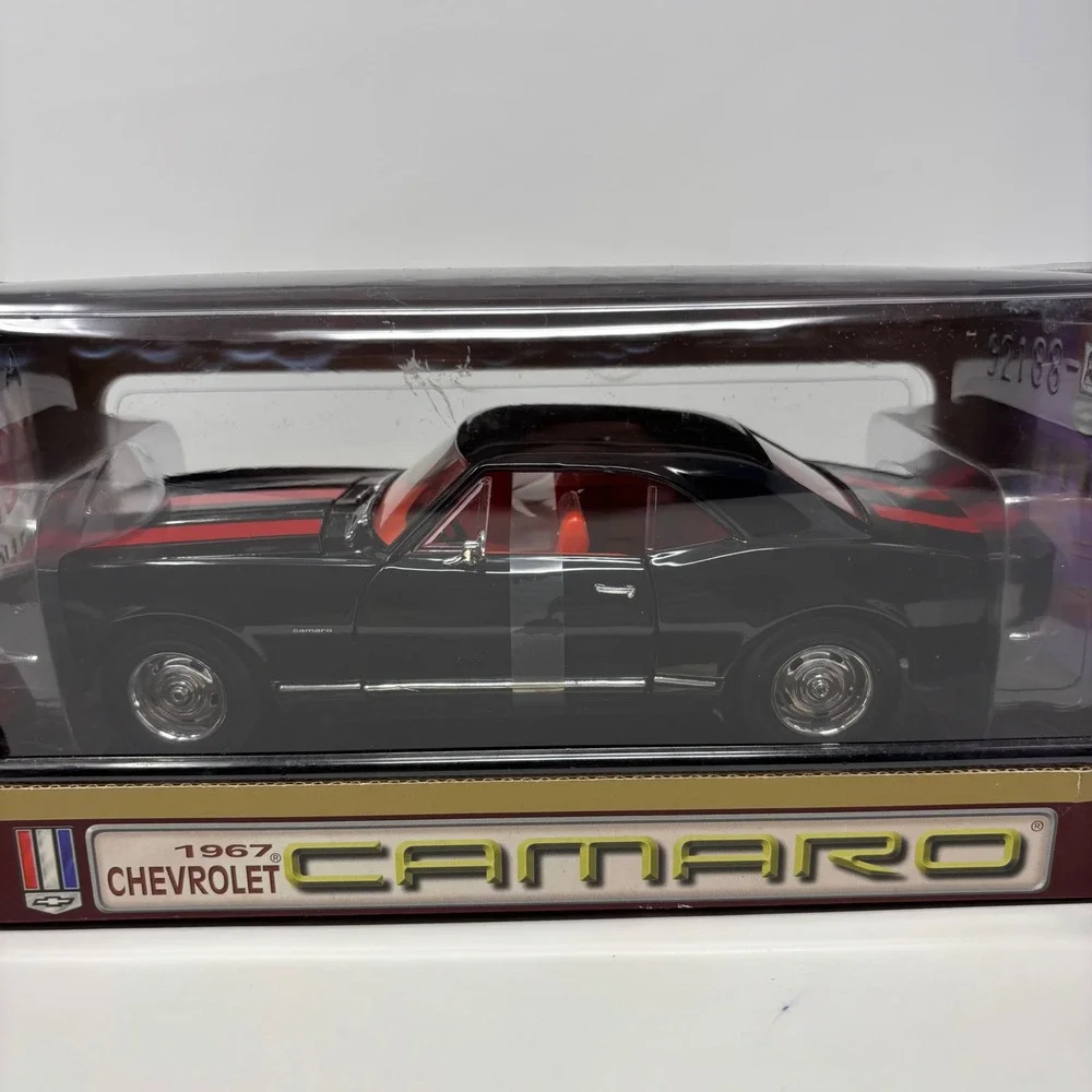 1967 Chevrolet Camaro Black 1:18 Yat Ming Road Legends Diecast Sealed
